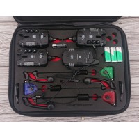 Сигнализаторы с пейджером 3+1 Monster Carp 2 + свингеры с цветной подсветкой